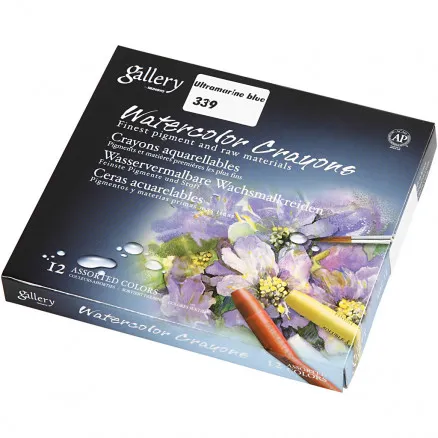 Gallery Watercolour, ultramarine (339), L: 9.3 cm, 12 pcs/ 1 pack.