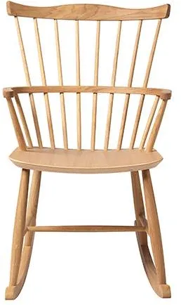 FDB Møbler - J52G Rocking Chair - Oak natural