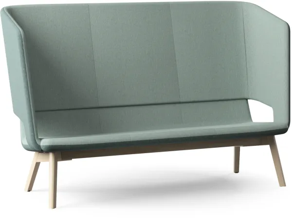 Twist & Sit Soft - 3 pers high lounge sofa with legs