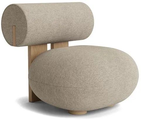 NORR11 Hippo Armchair Oak/Barnum Col 3