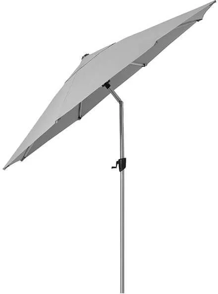 Cane-Line Sunshade parasol w/tilt - Ø 300 cm - Light grey