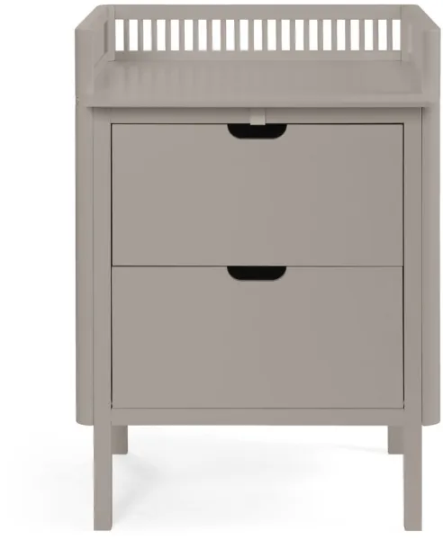 Changing table with drawers - Jetty Beige FSC®