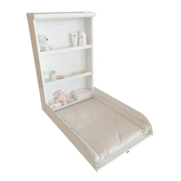 BabyDan Sofie Wall-mounted Changing Table Metal White