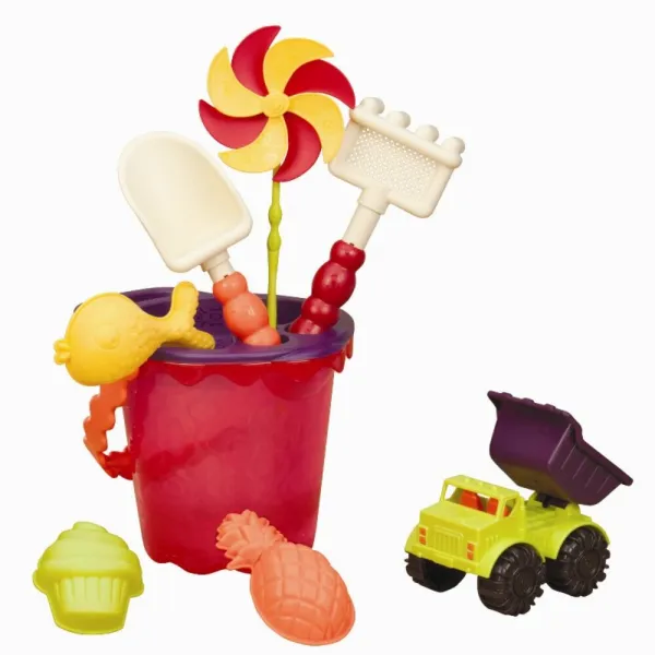 Sands Ahoy - Bucket Set - Red