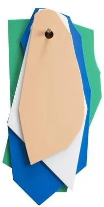 Valerie Objects Cutting Board/Hanger Green/Blue/White/Pink