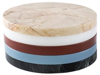 Valerie Objects Five Circles Cutting Board/Placemat Set C Multicoloured