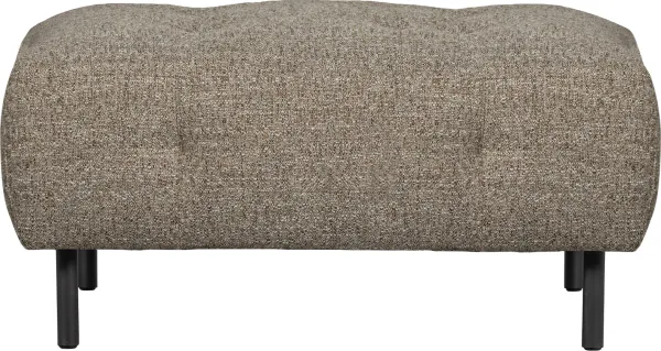 Lloyd, Sofa pouffe, brown, H45x90x90 cm