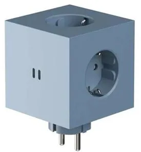 Avolt Square 2 Power Strip Shark Blue