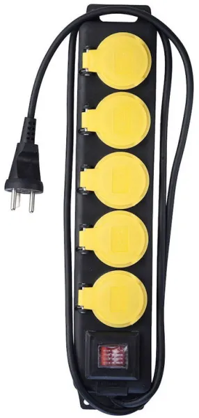 Power strip with cable