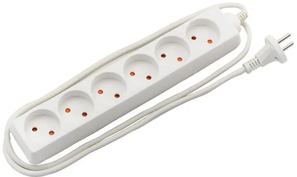 Power strip with cable