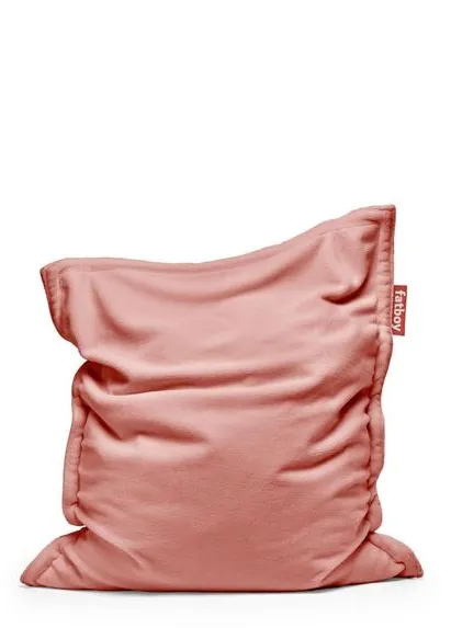 Fatboy Original Slim Teddy Bean Bag Chair Cheeky Pink