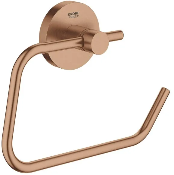 Grohe Essentials toilet paper holder, brushed warm sunset