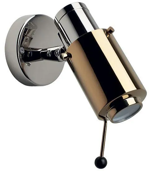 Biny Spot Wall Lamp Nickel & Gold M. LED