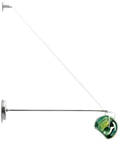 Fabbian Beluga Wall Lamp With Arm Green